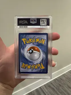 Pokemon M Houndoom EX 154/162 PSA 9 Mint Breakthrough Holo Full Art FA 2015 Rare - Image 2
