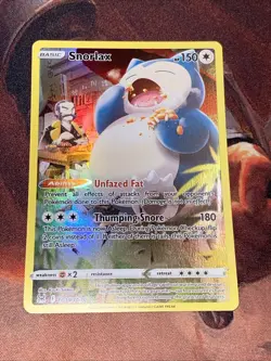 Snorlax Pokemon Lost Origin Trainer Gallery TG10/TG30 Nm Holo SWSH11 - Image 1