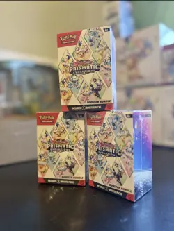 Pokemon TCG Prismatic Evolutions Booster Bundle (6 Packs) - NEW & SEALED ✅ - Image 2