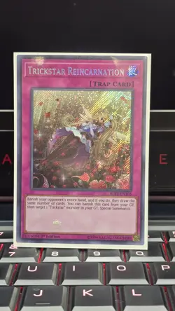 Trickstar Reincarnation BLRR-EN105 Secret Rare 1st Edition Yu-Gi-Oh! - Image 1