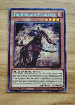 x1 Tri-Brigade Fraktall MP21-EN171 Prismatic Secret Rare 1st Edition NM - Image 1