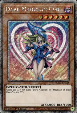 Dark Magician Girl - Platinum Secret Rare 1st Edition RA03-EN123 - NM - YuGiOh - Image 1