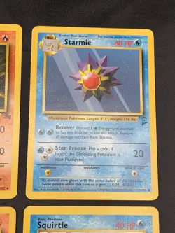 vintage WOTC 1999 Pokemon Card lot Base set LP-HP Charmander Squirtle Bulbasaur - Image 4