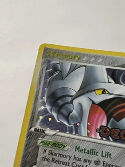 Pokemon TCG English Card ex Deoxys Skarmory 26/107 Reverse Holo Stamped - Image 3