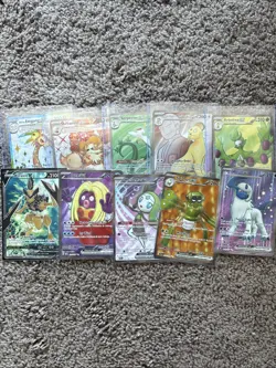 Pokemon TCG Mix Lot Of 10 Full Art EX Cards NM - Image 1