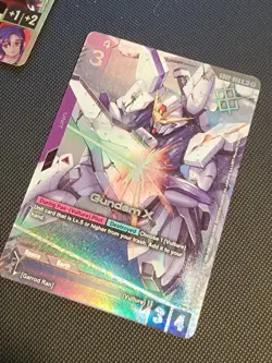Gundam Card Game GUNDAM X Promo R WINNER English - Image 2