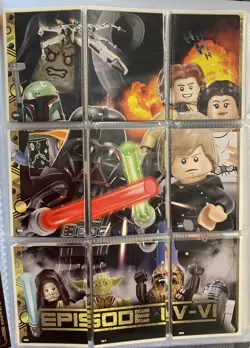 Blue Ocean LEGO Star Wars Serie 5 Trading Card Full Puzzle #2 - German - Image 1