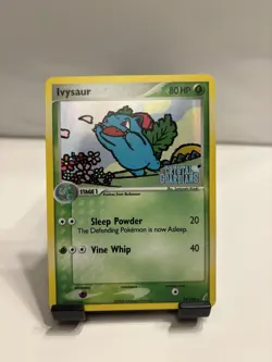 Pokemon TCG Ivysaur Card 35/100 Crystal Guardians Reverse Holo Stamped NM/LP - Image 1