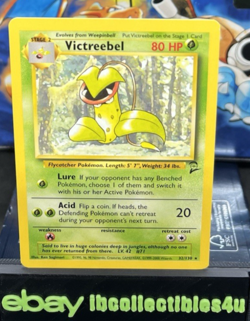 VICTREEBEL - 32/130 - Base Set 2 - Pokemon Card - WOTC 2000 NM-EXC F/S - Image 1