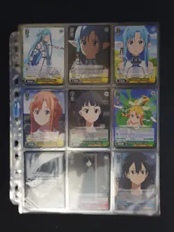 Weiss Schwarz Sword Art Online II Cards SAO/SE23 Near Complete Set With Holo's - Image 1