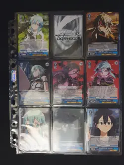 Weiss Schwarz Sword Art Online II Cards SAO/SE23 Near Complete Set With Holo's - Image 3