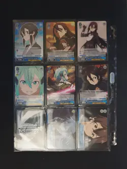 Weiss Schwarz Sword Art Online II Cards SAO/SE23 Near Complete Set With Holo's - Image 4
