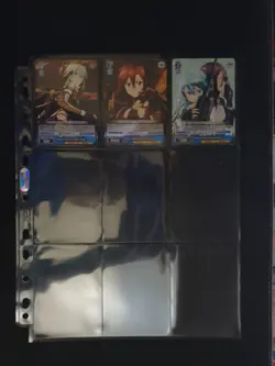 Weiss Schwarz Sword Art Online II Cards SAO/SE23 Near Complete Set With Holo's - Image 5