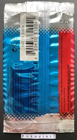 BOOSTER Bloc EX Pokemon EX RUBIS & SAPHIR Vide / Empty / Open / NO CARDS ! - Image 2