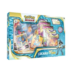 Lucario Pokemon TCG Collection Cards - 6 Booster Packs VSTAR Premium - Image 1