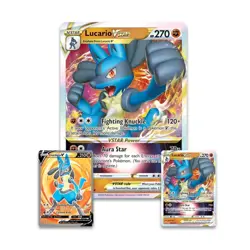 Lucario Pokemon TCG Collection Cards - 6 Booster Packs VSTAR Premium - Image 2