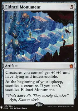 MTG Magic the Gathering Eldrazi Monument (1577/1703) Mystery Booster NM - Image 1