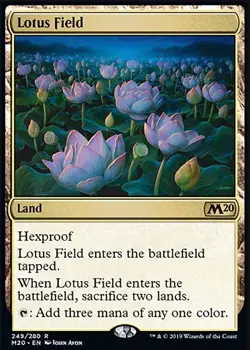 MTG Magic the Gathering Lotus Field (249/357) Core Set 2020 NM - Image 1