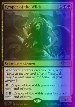 MTG Reaper of the Wilds (4/6) Fate Reforged Clash Pack LP FOIL - Image 1
