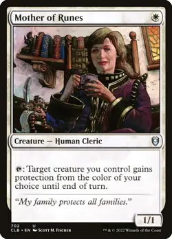 MTG Mother of Runes (702/1080) Commander Legends Battle for Baldur's Gate NM - Image 1