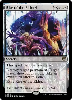 MTG Magic the Gathering Rise of the Eldrazi (716/1173) Commander Masters NM - Image 1