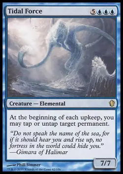 MTG Magic the Gathering Tidal Force (62/357) Commander 2013 LP - Image 1