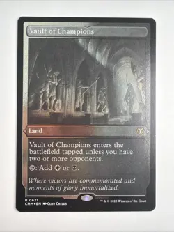 Vault of Champions (Foil Etched) Commander Masters Foil - Image 1