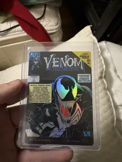 Venom, Lethal Protector/Eddie Brock MTG Spider-Man Mythic Borderless Foil #233 - Image 1