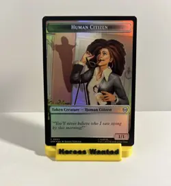 Copy // Human Citizen Double-Sided Token T Marvel's Spider-Man 1 // 4 NM - Image 2