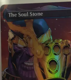The Soul Stone (Borderless) Marvel's Spider-Man Foil Thanos - Image 2