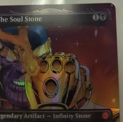 The Soul Stone (Borderless) Marvel's Spider-Man Foil Thanos - Image 3