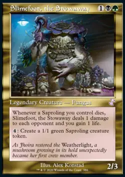 MTG Slimefoot, the Stowaway (386/429) Time Spiral Remastered NM - Image 1