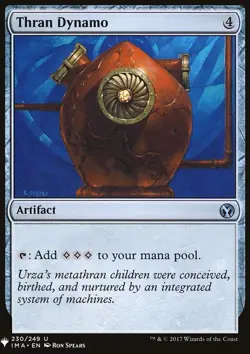 MTG Magic the Gathering Thran Dynamo (1640/1703) Mystery Booster LP - Image 1