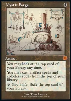 MTG Mystic Forge (99/126) The Brothers' War Retro Artifacts LP - Image 1