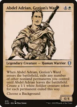 Abdel Adrian, Gorion's Ward (375/1080) CLB LP - Image 1