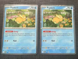 Pokemon TCG - Psyduck - MEP 007 (Cosmo Holofoil) - Mega Evolution Promo (x2) - Image 1