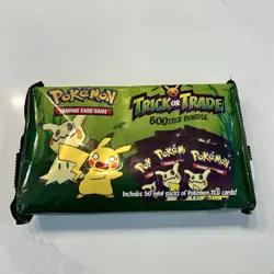 Nintendo Pokemon TCG Trick or Trade BOOster Bundle - 50 Packs! 820650855306 - Image 1