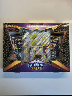Pokemon TCG Shining Fates Shiny Boltund V Collection Box FACTORY SEALED NEW - Image 1