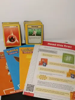 2022 Pokemon TCG Battle Academy Board Game Starter Set And Many Mini Games!! - Image 2