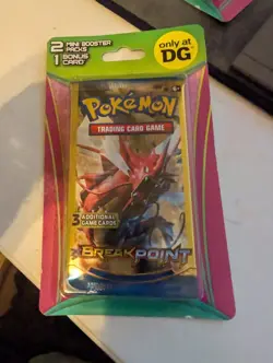 Dollar General DG Pokemon Blister Pack x1 Breakpoint AND x1 Unbroken Bonds - Image 1