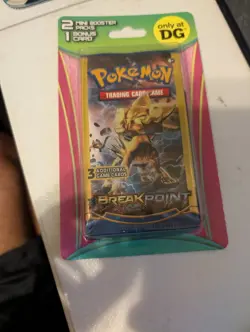 Dollar General DG Pokemon Blister Pack x1 Breakpoint AND x1 Unbroken Bonds - Image 3