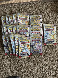 21x POKEMON PRISMATIC EVOLUTIONS BOOSTER PACKS FACTORY SEALED New - Image 1