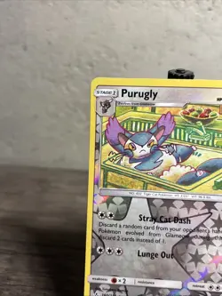 Purugly 160/214 Sm-Unbroken Bonds Reverse Holo Rare-Pokemon TCG-Fast Ship-LP! - Image 2