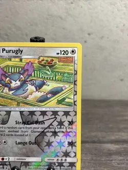 Purugly 160/214 Sm-Unbroken Bonds Reverse Holo Rare-Pokemon TCG-Fast Ship-LP! - Image 3