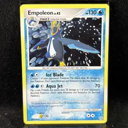 Empoleon 4/130 Holographic Rare From Diamond And Pearl 2007 Pokemon TCG - Image 1
