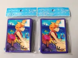 Misty (Kasumi) & Starmie Pokemon Center Japan Deck Shield 64 Sleeves lot 2 - Image 1
