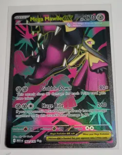 Pokemon TCG Mega Evolutions Mega Mawile Ex Ultra Rare 162/132- NM - PACK FRESH - Image 4