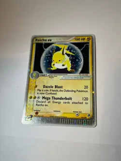 Pokemon Raichu EX Sandstorm 2003 98/100 Holo English - Image 3