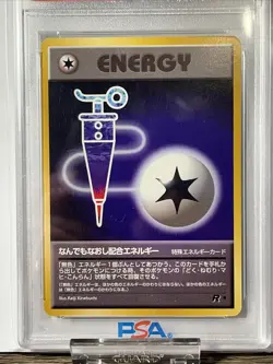 1997 Pokemon Japanese Rocket Full Heal Energy PSA 9 - Image 2