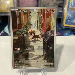 Pokemon TCG Mega Evolution - Litleo - 139/132 - Illustration Rare ✅NM / MINT ✅ - Image 1